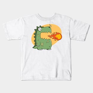 Angry Dino Kids T-Shirt